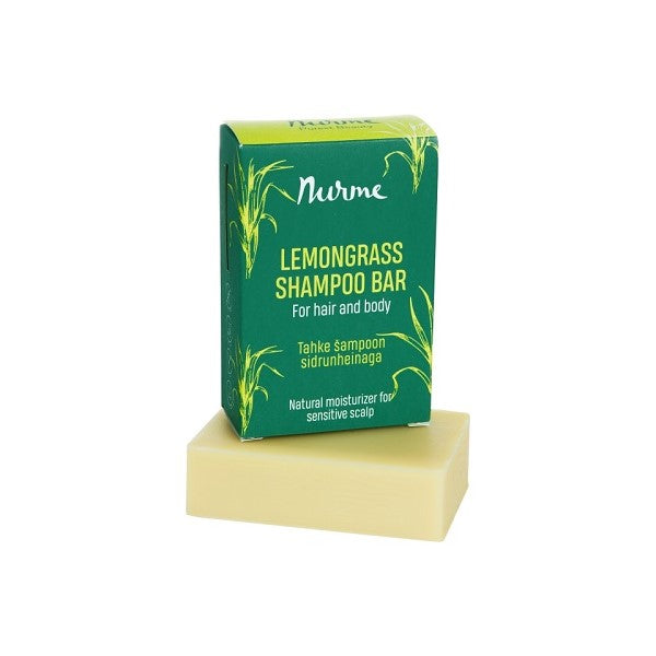 Nurme lemongrass Shampoo bar med citrongræsolie